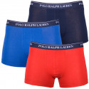 3PACK Boxershorts til mænd Ralph Lauren flerfarvet (V9PK3)