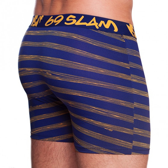 Boxershorts til mænd 69SLAM fit stripes navy