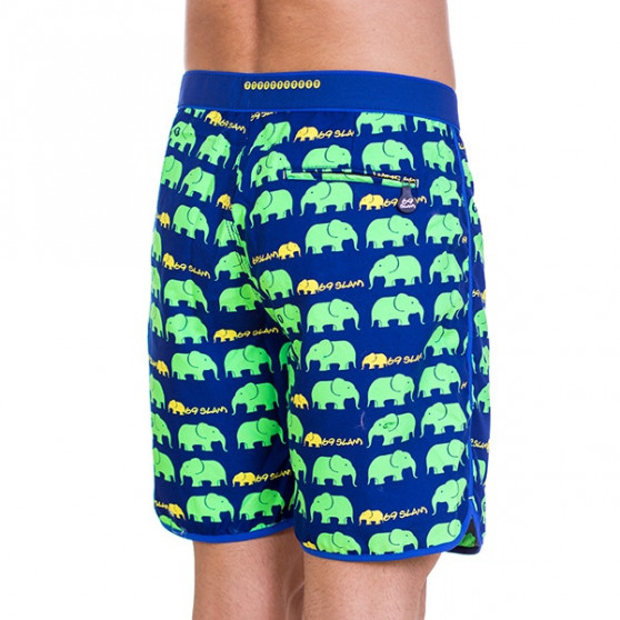 Badetøj til mænd 69SLAM Short Boardshort Medium Elephant Green