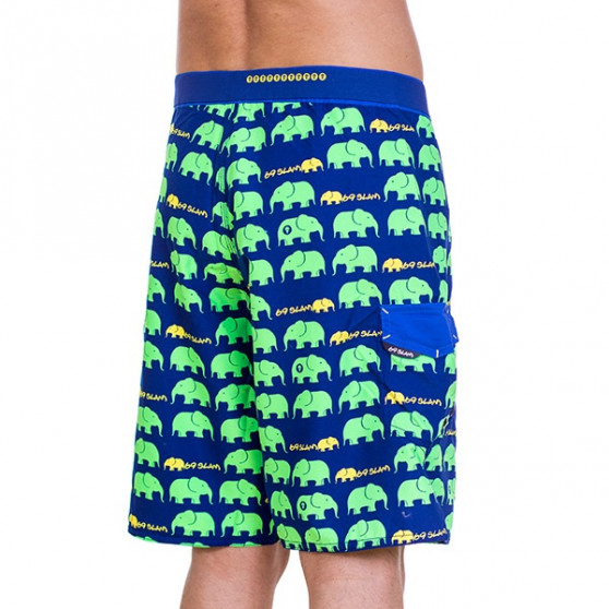 Badetøj til mænd 69SLAM Long Boardshort Elephant Green