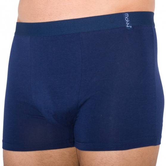 2PACK Boxershorts til mænd Molvy mørkeblå (KP-042-BEU)