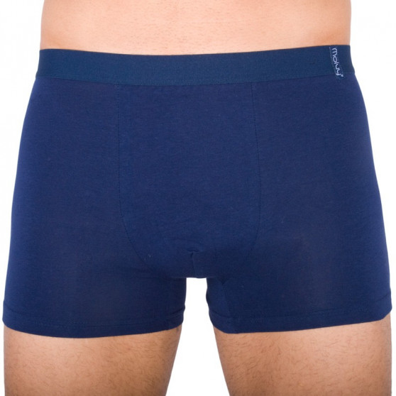 2PACK Boxershorts til mænd Molvy mørkeblå (KP-042-BEU)