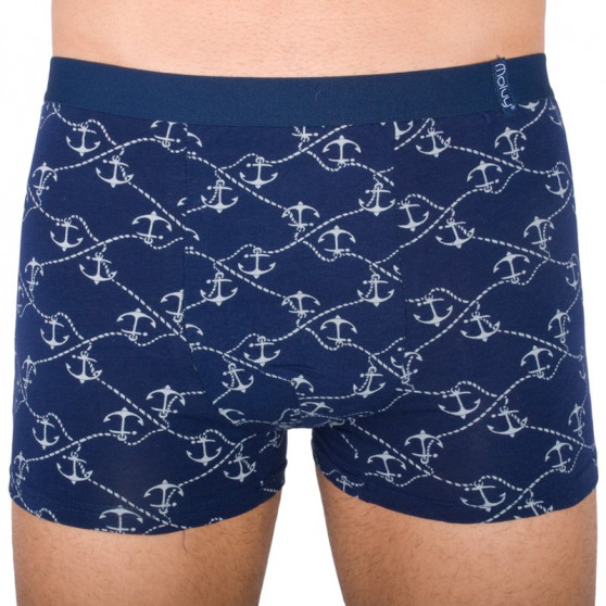 2PACK Boxershorts til mænd Molvy mørkeblå (KP-042-BEU)