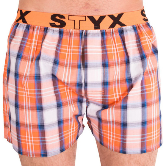 Boxershorts til mænd Styx sport gummi flerfarvet (B601)