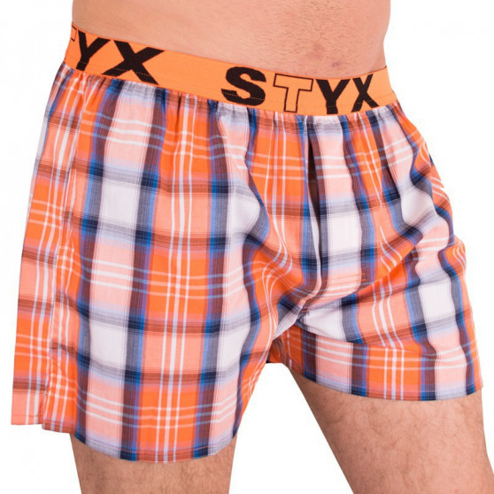 Boxershorts til mænd Styx sport gummi flerfarvet (B601)