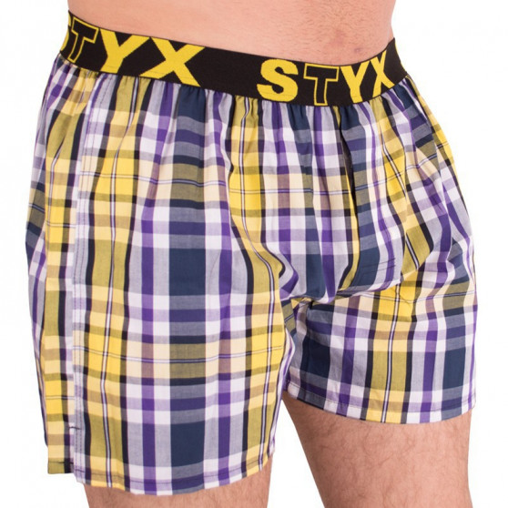 Boxershorts til mænd STYX sport B606 cube