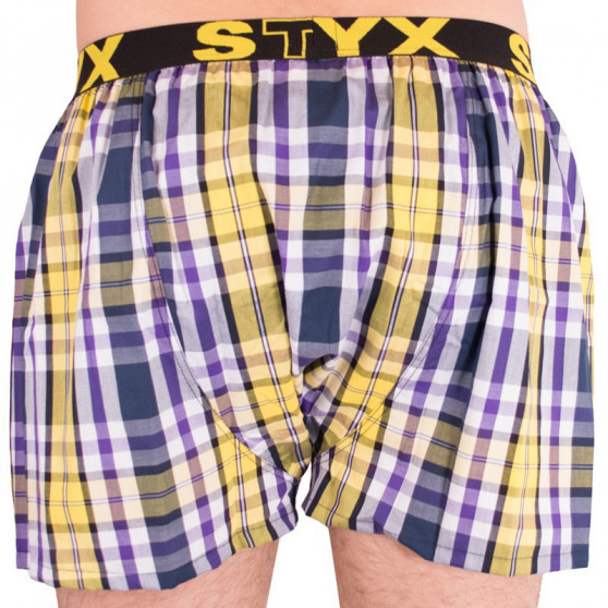 Boxershorts til mænd STYX sport B606 cube