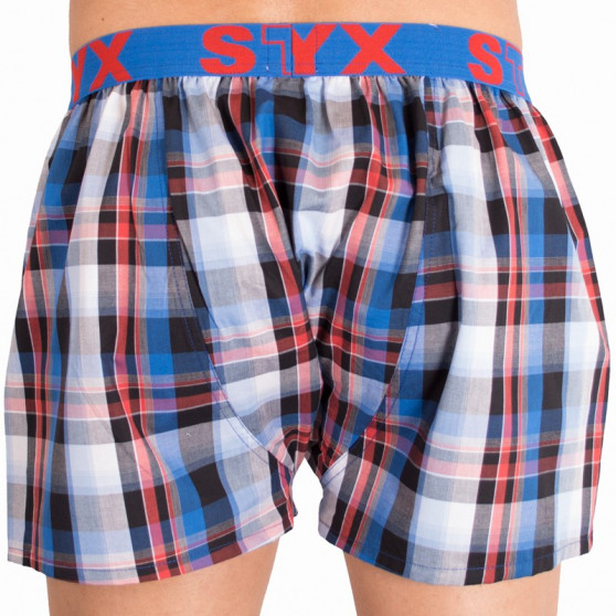 Boxershorts til mænd Styx sport gummi flerfarvet (B611)