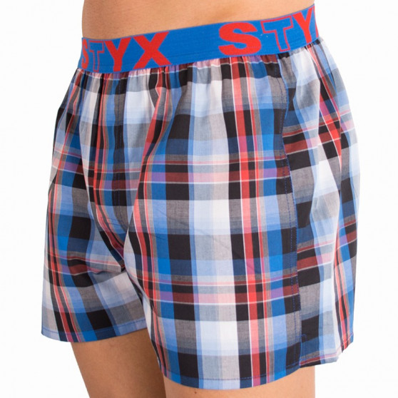 Boxershorts til mænd Styx sport gummi flerfarvet (B611)