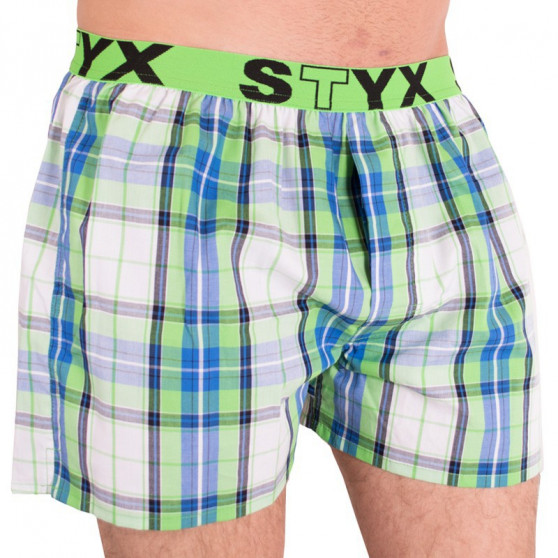 Boxershorts til mænd Styx sport gummi flerfarvet (B610)