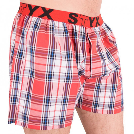 Boxershorts til mænd Styx sport gummi flerfarvet (B602)