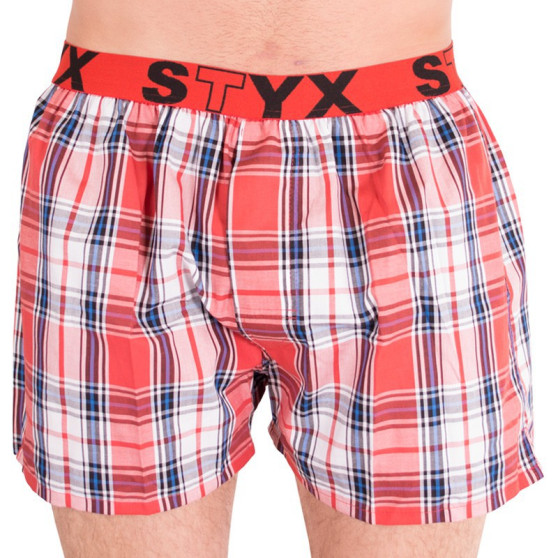 Boxershorts til mænd Styx sport gummi flerfarvet (B602)