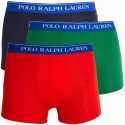 3PACK Boxershorts til mænd Ralph Lauren flerfarvet (714662050002)