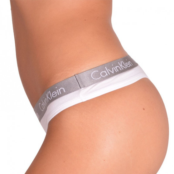 2PACK G-streng til kvinder Calvin Klein hvid (QD3583E-100)