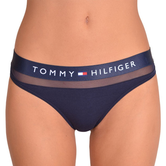 G-streng til kvinder Tommy Hilfiger mørkeblå (UW0UW00064 416)