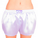 Dameshorts Styx klassisk gummi satin lilla (L587)