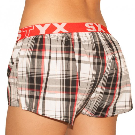 Dameshorts Styx sport gummi flerfarvet (T607)