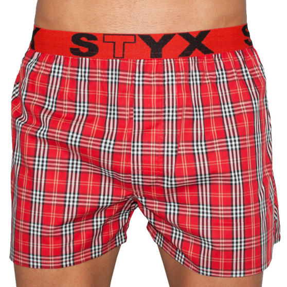 Boxershorts til mænd Styx sport gummi flerfarvet (B524)