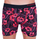 Boxershorts til mænd 69SLAM fit bamboo hibiscus red