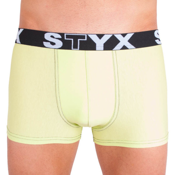 Boxershorts til mænd Styx sport gummi greenish (G4)