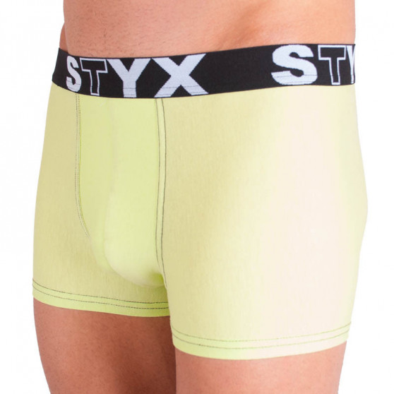 Boxershorts til mænd Styx sport gummi greenish (G4)