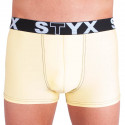 Boxershorts til mænd Styx sport gummi lysegul (G5)