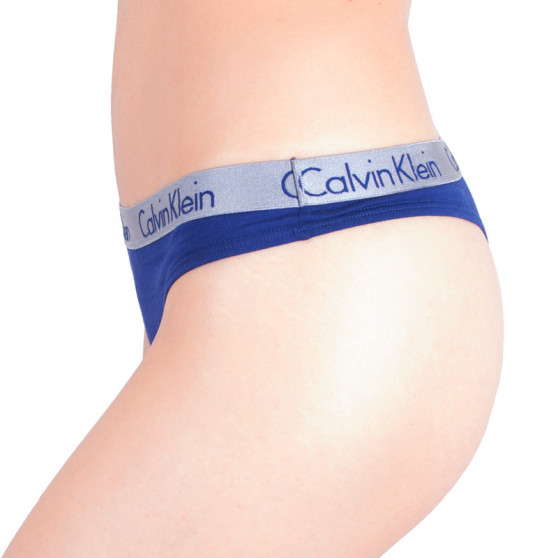 G-streng til kvinder Calvin Klein blå (QD3539E-SX1)