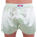 Boxershorts til mænd Styx klassisk gummi satin green (C382)