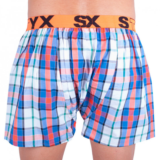 Boxershorts til mænd Styx sport gummi flerfarvet (B623)