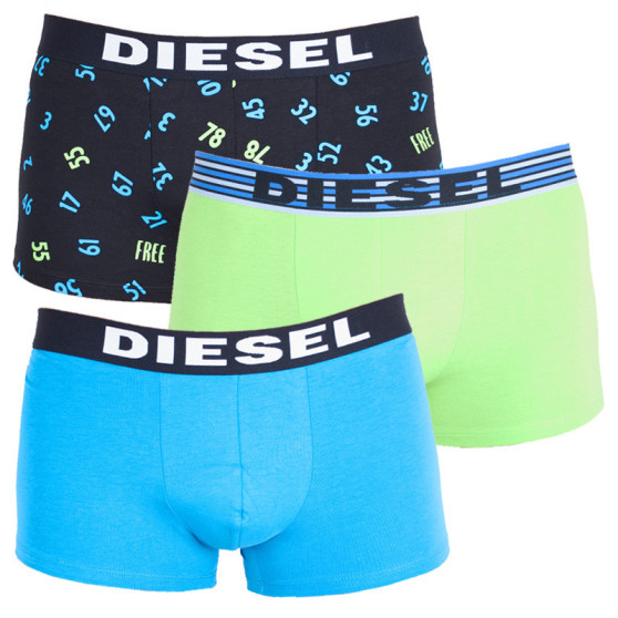 3PACK Boxershorts til mænd Diesel flerfarvet (00SAB2-0JARC-01)