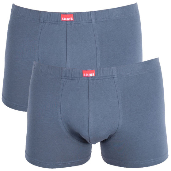 2PACK Boxershorts til mænd S.Oliver grå (26.899.97.2937.9581)