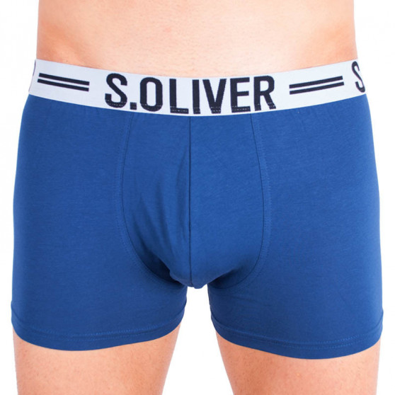 3PACK Boxershorts til mænd S.Oliver blå (26.899.97.4229.12C1)