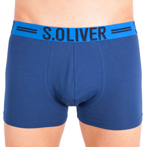 3PACK Boxershorts til mænd S.Oliver blå (26.899.97.4229.12C1)