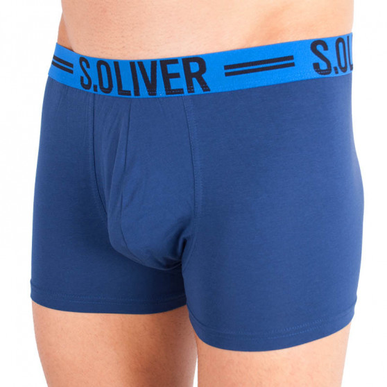 3PACK Boxershorts til mænd S.Oliver blå (26.899.97.4229.12C1)