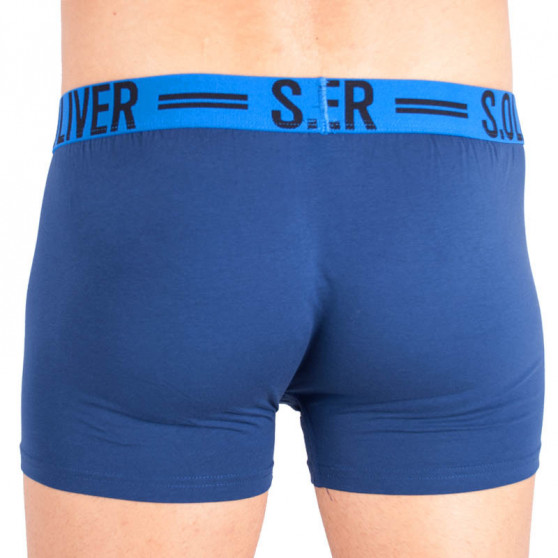 3PACK Boxershorts til mænd S.Oliver blå (26.899.97.4229.12C1)