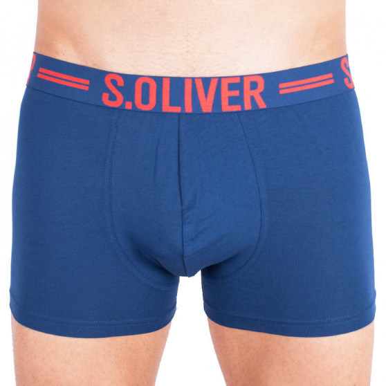 3PACK Boxershorts til mænd S.Oliver blå (26.899.97.4229.12C1)