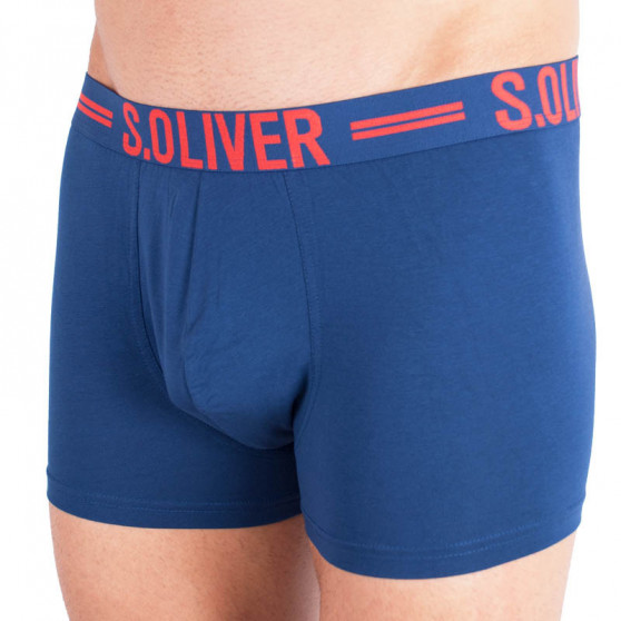 3PACK Boxershorts til mænd S.Oliver blå (26.899.97.4229.12C1)