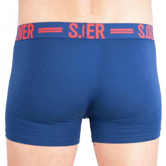 3PACK Boxershorts til mænd S.Oliver blå (26.899.97.4229.12C1)