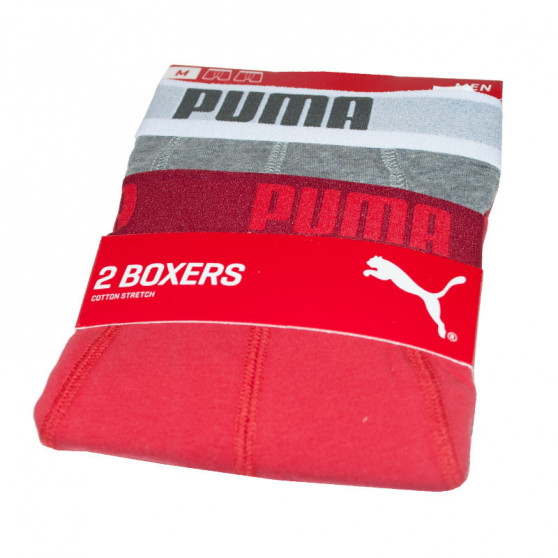 2PACK Boxershorts til mænd Puma flerfarvet (521015001 072)