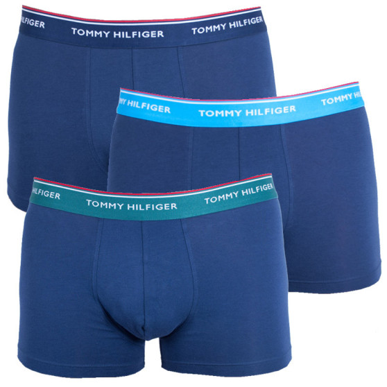 3PACK Boxershorts til mænd Tommy Hilfiger mørkeblå (1U87903842 358)