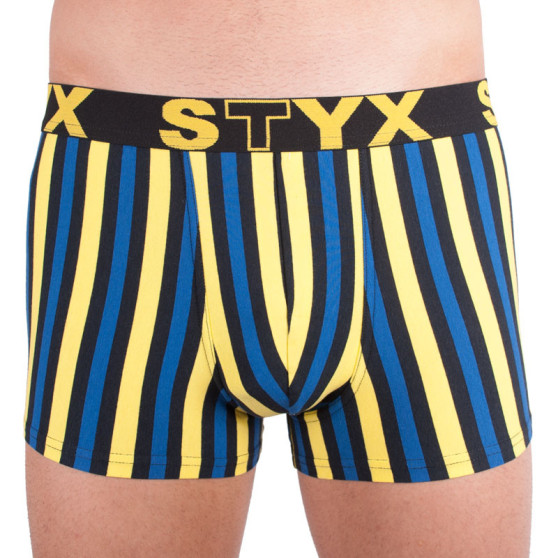 Boxershorts til mænd Styx sportselastik flerfarvet (G860)