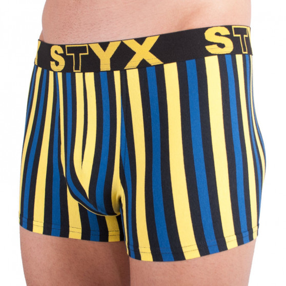 Boxershorts til mænd Styx sportselastik flerfarvet (G860)