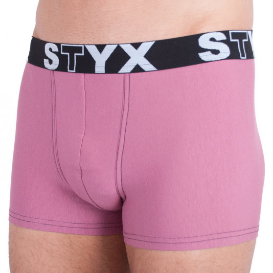 Boxershorts til mænd Styx sportselastik pink (G9)