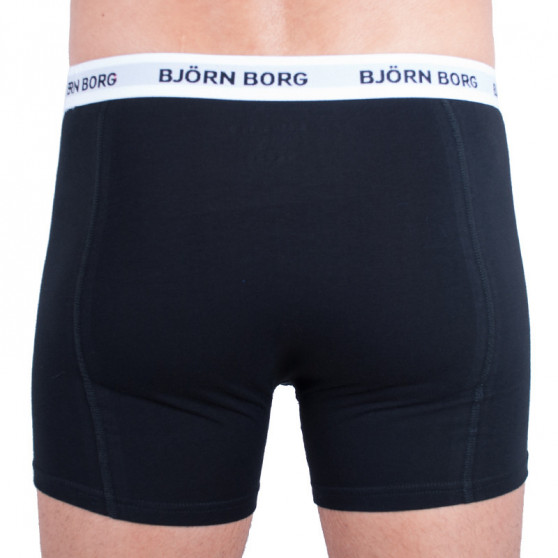 3PACK Boxershorts til mænd Bjorn Borg sort (9999-1028-90011)