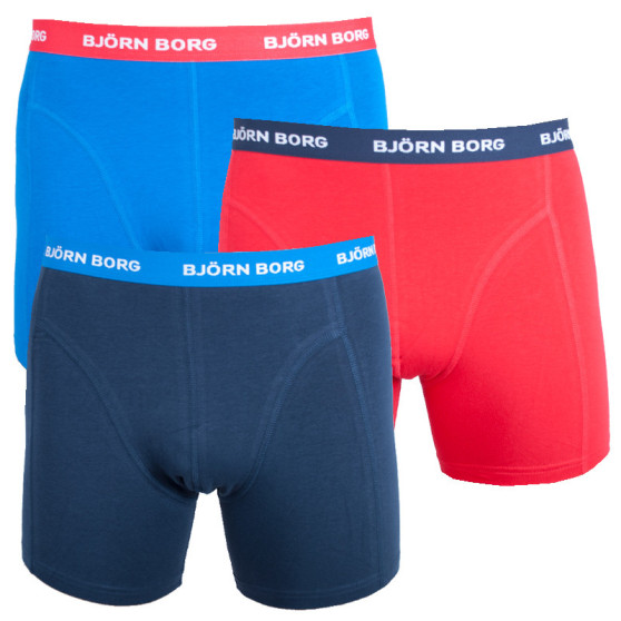 3PACK Boxershorts til mænd Bjorn Borg flerfarvet (9999-1028-71191)