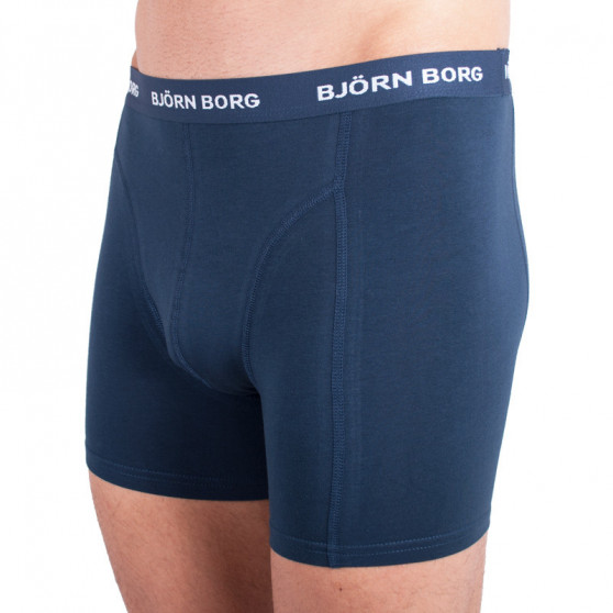 3PACK Boxershorts til mænd Bjorn Borg blå (9999-1024-71191)