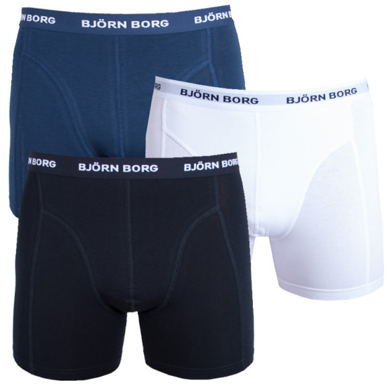 3PACK Boxershorts til mænd Bjorn Borg flerfarvet (9999-1024-70101)