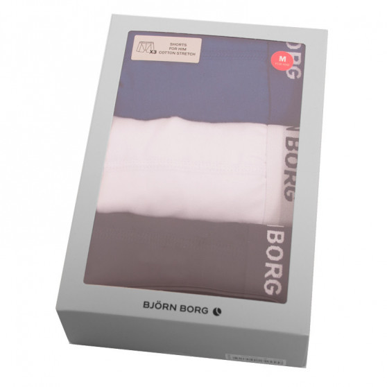 3PACK Boxershorts til mænd Bjorn Borg flerfarvet (9999-1024-70101)