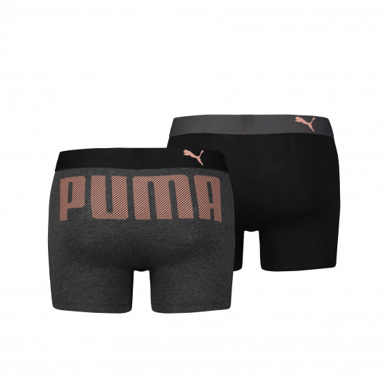 2PACK Boxershorts til mænd Puma flerfarvet (581007001 087)