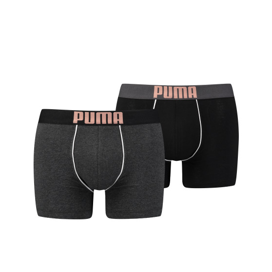 2PACK Boxershorts til mænd Puma flerfarvet (581007001 087)